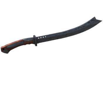 Sword_A Damaskus Steel Middle